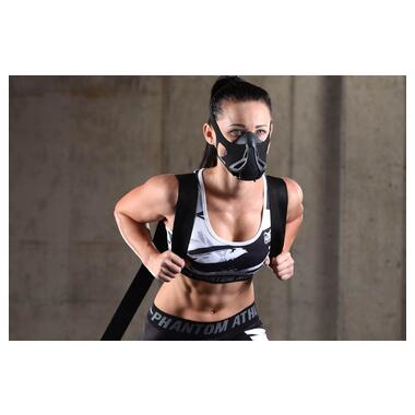 Маска для тренування дихання Phantom Training Mask Black L фото №8