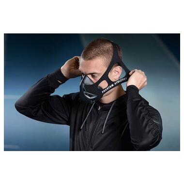 Маска для тренування дихання Phantom Training Mask Black L фото №7
