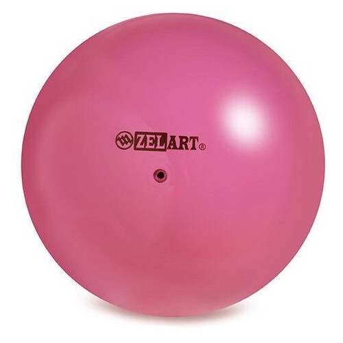 М'яч для художньої гімнастики Zelart RG150 Рожевий (60363121) фото №1
