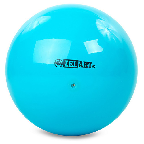 М'яч для художньої гімнастики Zelart RG200 20см Бірюзовий (60363163) фото №1