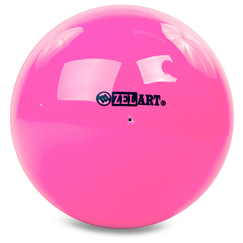 М'яч для художньої гімнастики Zelart RG200 20см Світло-рожевий (60363163) фото №1