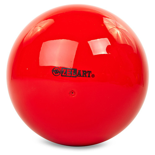 М'яч для художньої гімнастики Zelart RG200 20см Темно-червоний (60363163) фото №1