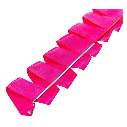Стрічка для гімнастики з паличкою Lingo C-3249 3.3 м Рожевий (60506004) фото №1