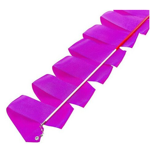 Стрічка для гімнастики з паличкою Lingo C-3249 3.3 м Фіолетовий (60506004) фото №1