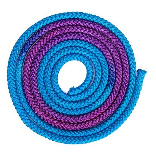 Скакалка для художньої гімнастики FDSO C-1657 Фіолетово-блакитний (60508020) фото №1