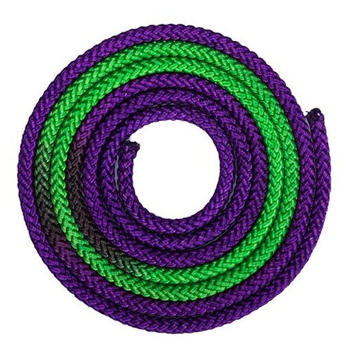 Скакалка для художньої гімнастики FDSO C-1657 Фіолетово-зелений (60508020) фото №1