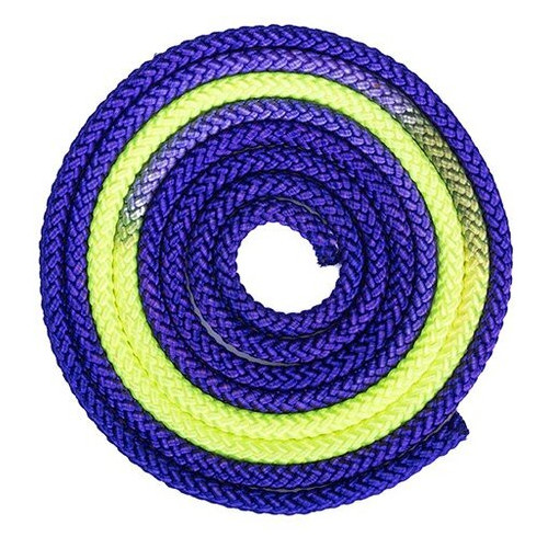 Скакалка для художньої гімнастики FDSO C-1657 Фіолетово-салатовий (60508020) фото №1