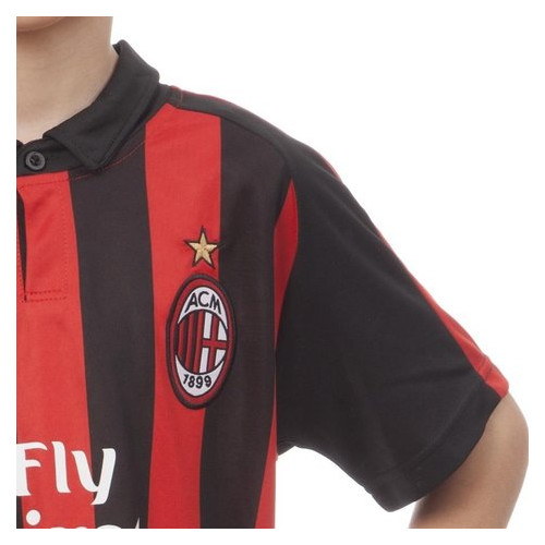 Форма футбольная детская FB-Sport AC Milan домашняя 2019 CO-8039 Размер L (рост 145-155 см) фото №4