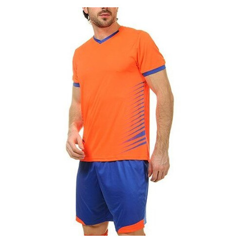 Футбольна форма Lingo LD-5018 3XL Оранжево-синій (57506003) фото №1
