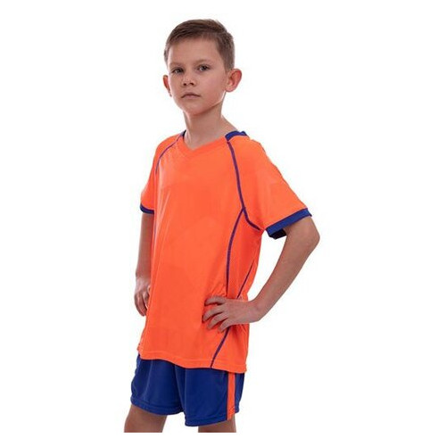 Форма футбольна підліткова Lingo LD-5019T 32 Оранжево-синій (57506012) фото №2