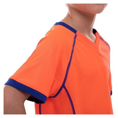 Форма футбольна підліткова Lingo LD-5019T 32 Оранжево-синій (57506012) фото №4