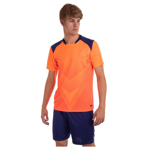 Футбольна форма Lingo LD-M8627 3XL Оранжево-темно-синій (57506021) фото №1