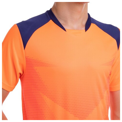 Футбольна форма Lingo LD-M8627 3XL Оранжево-темно-синій (57506021) фото №3