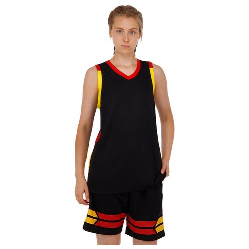 Форма баскетбольна Lingo LD-8019 XL Чорно-червоний (57506039) фото №3