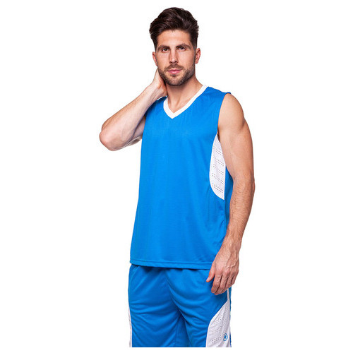 Форма баскетбольна Lingo Star LD-8093 5XL Блакитно-білий (57506041) фото №1