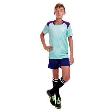 Форма футбольна дитяча Lingo LD-M8627B XS М'ятно-синій (57506047) фото №5