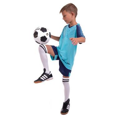 Футбольна форма дитяча Lingo LD-M8601B 3XS Блакитно-темно-синій (57506050) фото №6