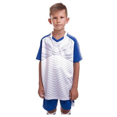 Футбольна форма дитяча Lingo LD-M8601B S Біло-синій (57506050) фото №2