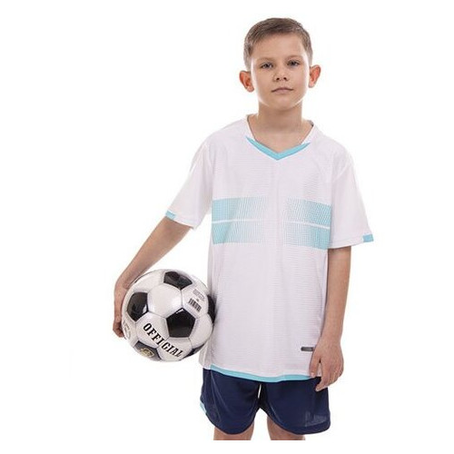 Форма футбольна дитяча FDSO D8823B XS Білий (57508019) фото №1