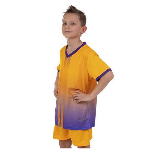 Форма футбольна дитяча FDSO D8826B 3XS Оранжево-фіолетовий (57508020) фото №2