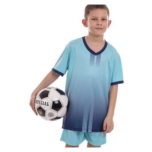 Форма футбольна дитяча FDSO D8826B S М'ятно-синій (57508020) фото №1