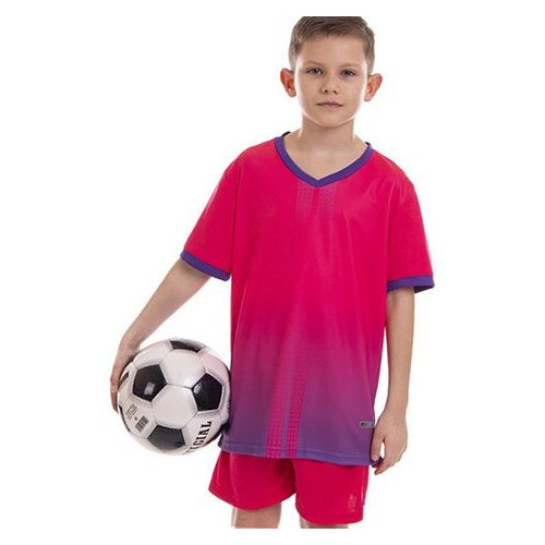 Форма футбольна дитяча FDSO D8826B XXS Малиново-фіолетовий (57508020) фото №1