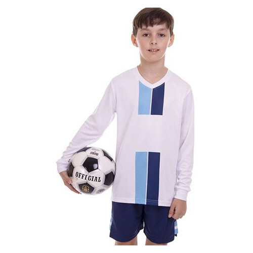 Форма футбольна підліткова FDSO CO-2001B-1 26 Біло-синій (57508031) фото №1
