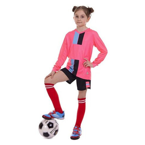 Форма футбольна підліткова FDSO CO-2001B-1 26 Рожево-чорний (57508031) фото №1