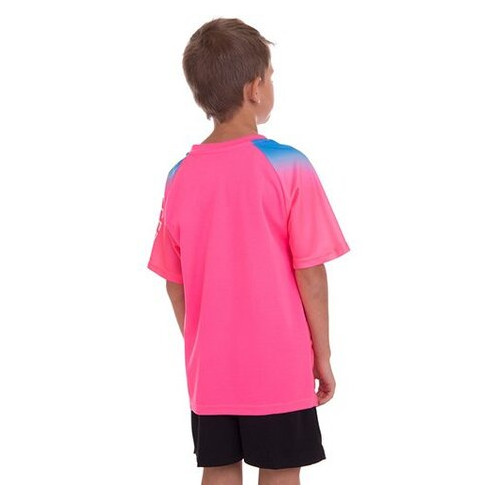 Форма футбольна дитяча FDSO D8831B XS Рожево-чорний (57508202) фото №4