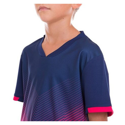 Форма футбольна дитяча FDSO D8832B XS Фіолетово-рожевий (57508201) фото №4