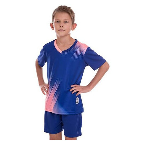 Форма футбольна дитяча FDSO D8833B 4XS Синій (57508200) фото №4