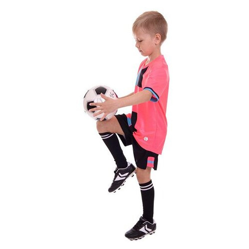 Форма футбольна дитяча FDSO CO-2001B 24 Рожево-чорний (57508263) фото №5