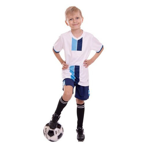 Форма футбольна дитяча FDSO CO-2001B 26 Біло-синій (57508263) фото №5