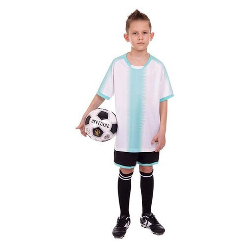 Форма футбольна дитяча FDSO D8825B 2XS Біло-м'ятний (57508262) фото №6