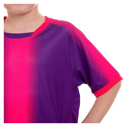 Форма футбольна дитяча FDSO D8825B 2XS Фіолетово-рожевий (57508262) фото №3