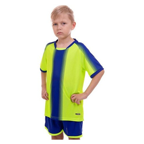 Форма футбольна дитяча FDSO D8825B 3XS Салатово-синій (57508262) фото №2