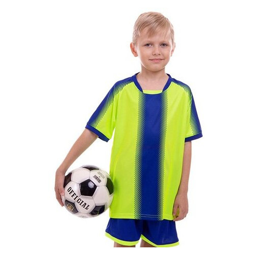 Форма футбольна дитяча FDSO D8825B 3XS Салатово-синій (57508262) фото №1