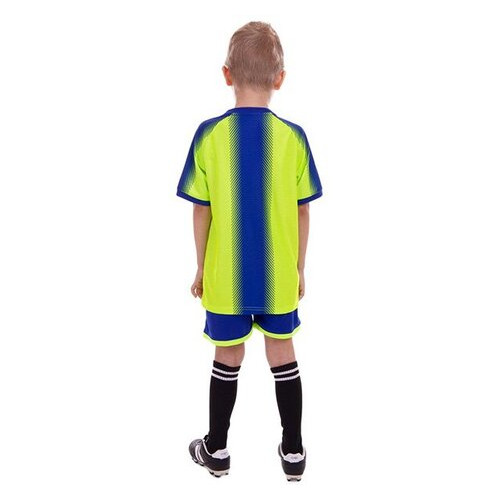 Форма футбольна дитяча FDSO D8825B 3XS Салатово-синій (57508262) фото №5