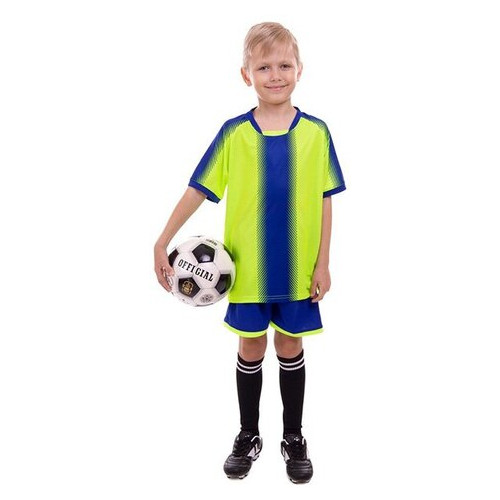 Форма футбольна дитяча FDSO D8825B XS Салатово-синій (57508262) фото №6