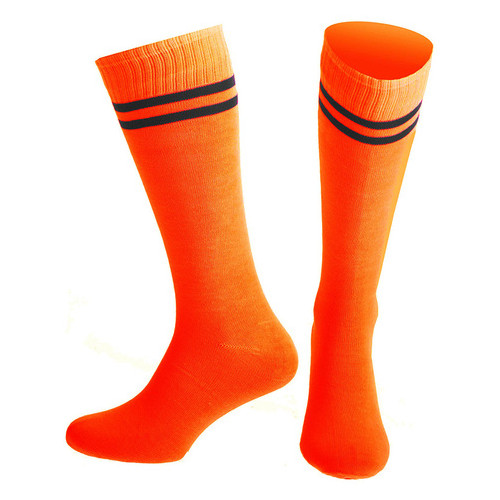 Гетри футбольні чоловічі FDSO CO-120 40-45 Оранжево-чорний (57508026) фото №1