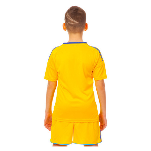Комплект футбольної форми FDSO Україна CO-1006-UKR-13B-ETM1721 24 Жовтий (57508375) фото №3