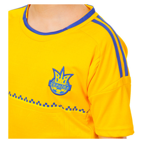 Комплект футбольної форми FDSO Україна CO-1006-UKR-13B-ETM1721 24 Жовтий (57508375) фото №5