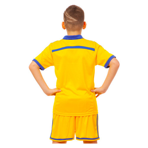Комплект футбольної форми FDSO Україна CO-3900-UKR-14Y-ETM1720 22 Жовтий (57508376) фото №3