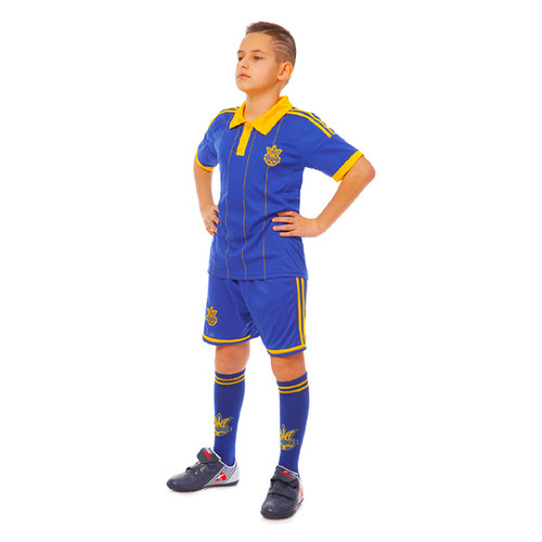Комплект футбольної форми FDSO Україна CO-3900-UKR-14Y-ETM1720 22 Синій (57508376) фото №1