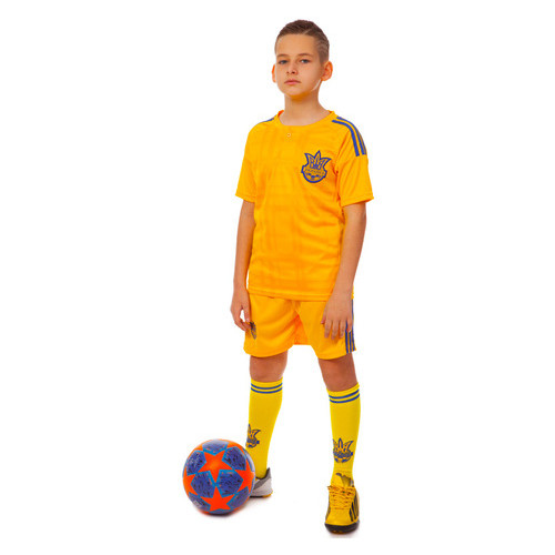 Комплект футбольної форми FDSO Україна CO-3900-UKR-16B-ETM1721 30 Жовтий (57508377) фото №6