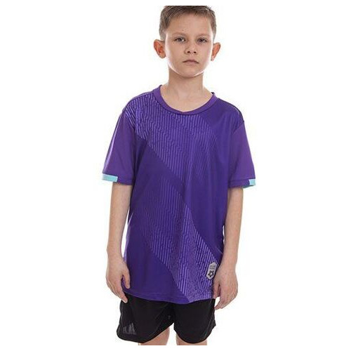 Форма футбольна дитяча FDSO D8827B 3XS Фіолетово-чорний (57508021) фото №1