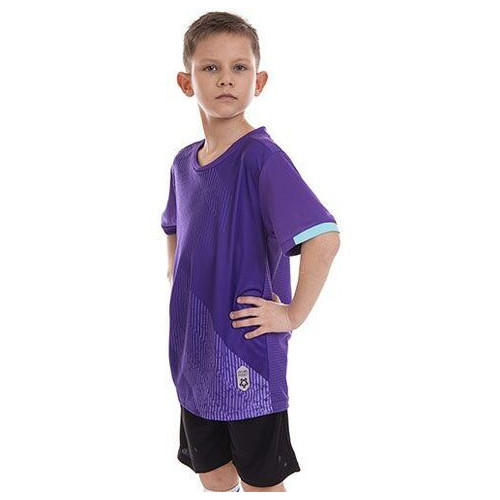 Форма футбольна дитяча FDSO D8827B 3XS Фіолетово-чорний (57508021) фото №2