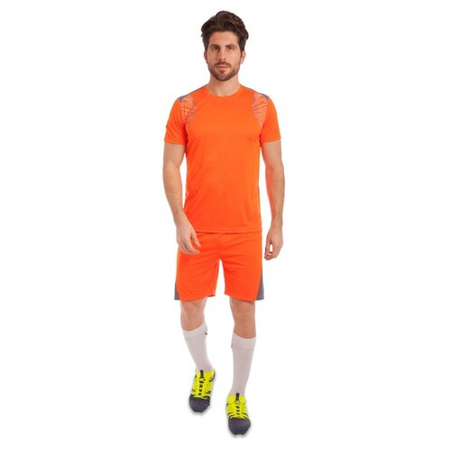 Форма футбольна FDSO Punch CO-1002 L Оранжево-сірий (57508520) фото №5