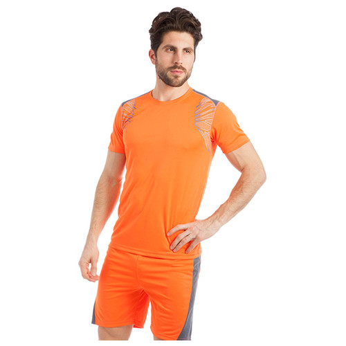 Форма футбольна FDSO Punch CO-1002 L Оранжево-сірий (57508520) фото №1