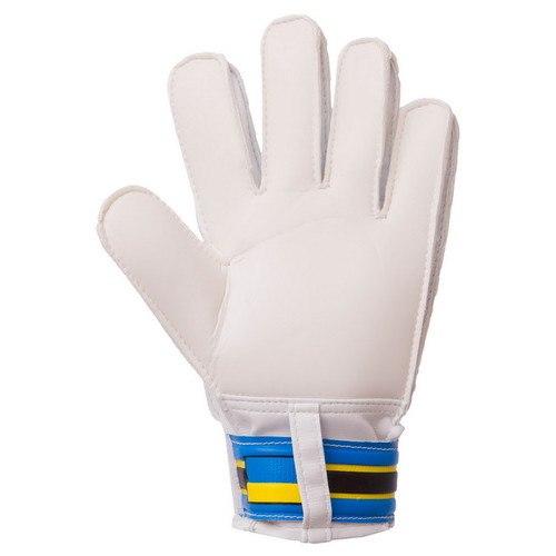 Рукавички воротарські дитячі FDSO Ukraine FB-0205-1 4 Блакитно-жовтий (57508343) фото №3